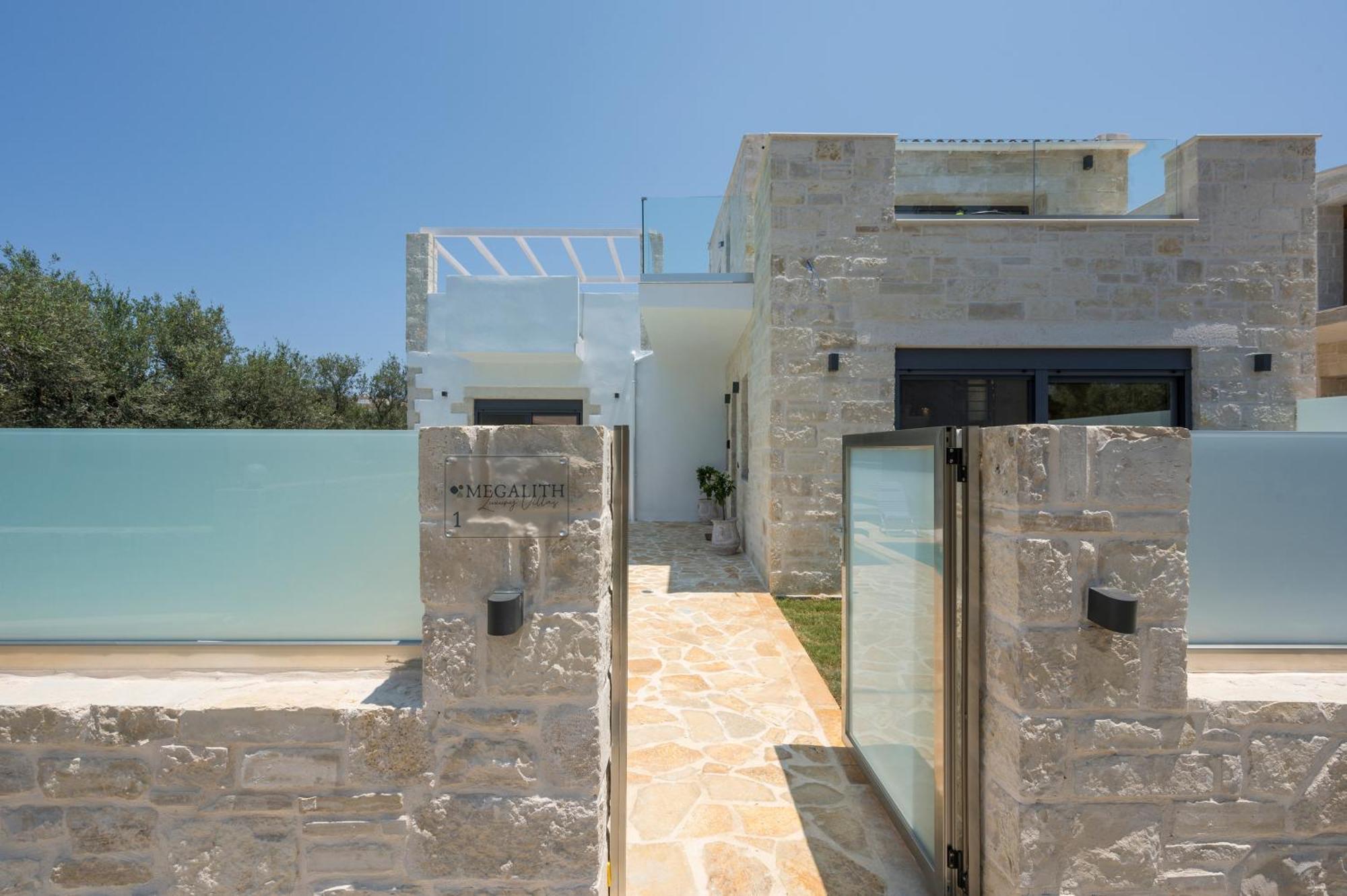 Megalith Villas Agia Marina Zewnętrze zdjęcie